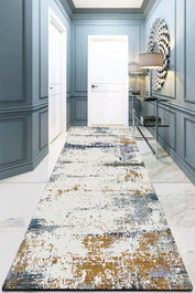 Conceptum Alfombra de Pasillo Gastado Djt Multicolor 80 x 300 cm